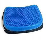 Egg Silicone Honeycomb Seat Cushion with Breathable Cover for Office, Car, Wheelchair & Home Use